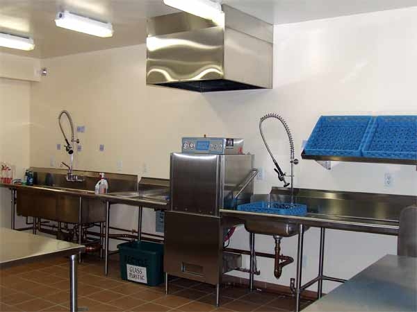 The Kitchen features separate ServSafe areas