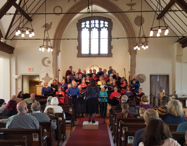 Sanctuary with the choir